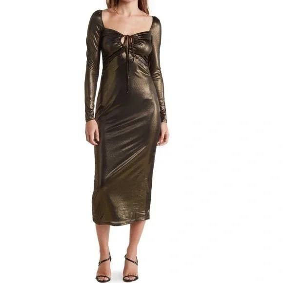 Metallic Dress - Picture 1 of 3